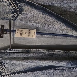 Mens I.N.C long denim jacket xs